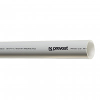 Prevost PPS GTU6330 Druckluft Aluminiumrohr grau mit 63mm Durchmesser