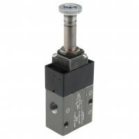 Mec Fluid 2 MF-F2501S 3/2-Wege Sitzventil G1/8 - Alternative für UNIVER AF-2501 - Ansicht von links