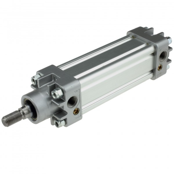 Univer Pneumatikzylinder Serie K ISO 15552 mit 40mm Kolben und 55mm Hub