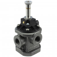 Mec Fluid 2 MF-F2530S 3/2-Wege Sitzventil G1/2 - Alternative für Univer AF-2530 - Ansicht von links
