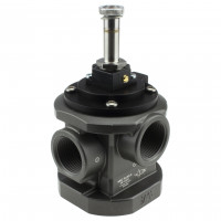 Mec Fluid 2 MF-G3051 3/2-Wege Vakuumventil G1 - NO - Alternative für Univer AG-3051 - Ansicht von links
